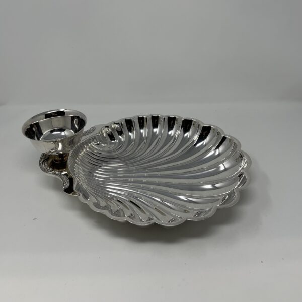 silver dish