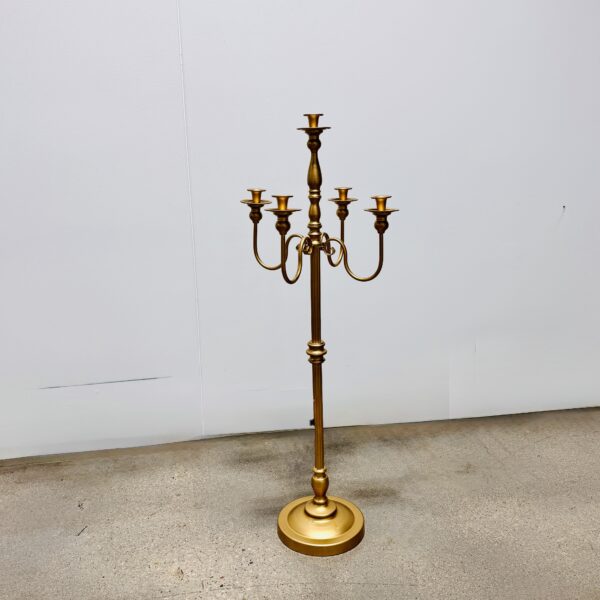 Standing Gold Candelabra